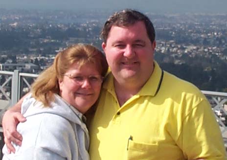 Dan & Beth Allen at the Oakland Temple.