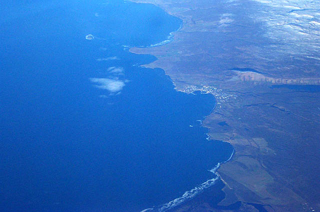 The north coast of Iceland, north of Akureyri.