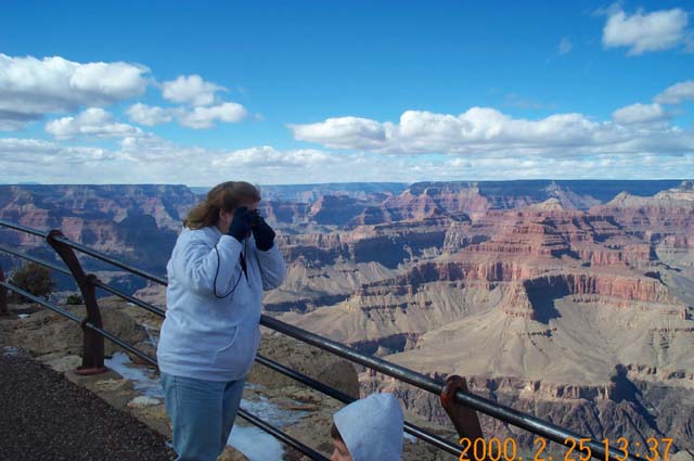 The Grand Canyon is huge!