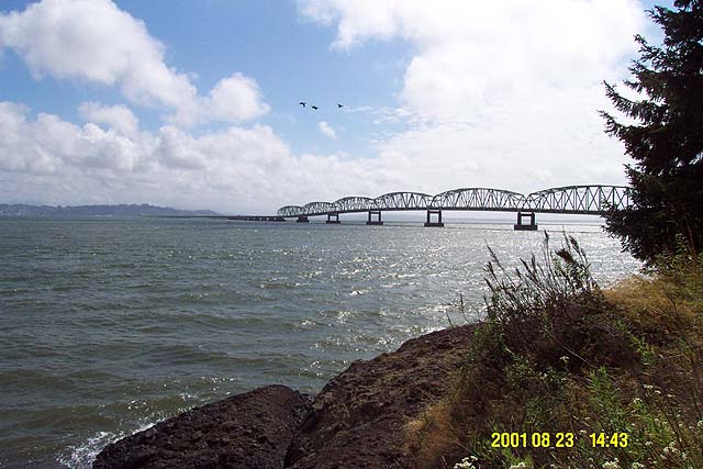 We were going to go up the Columbia in Visual Sea, but it never happened.