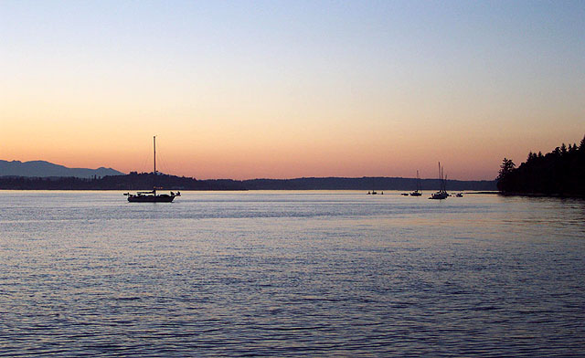 This is why people sail -- beautiful scenery restores the soul!